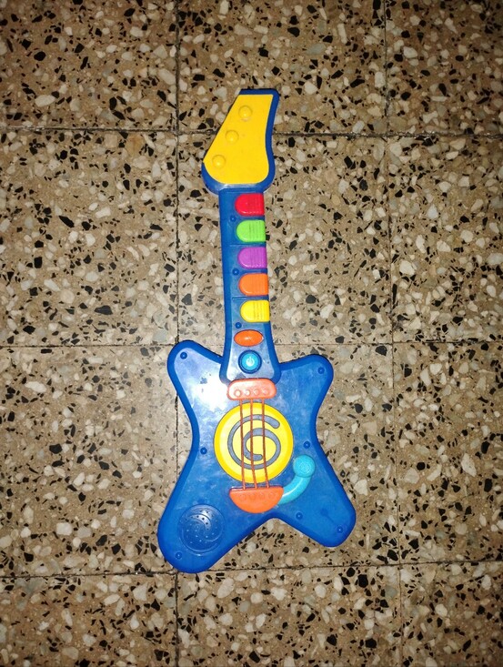 Guitar Hero Other - Kids Musical Guitar Toy - Blue and Yellow